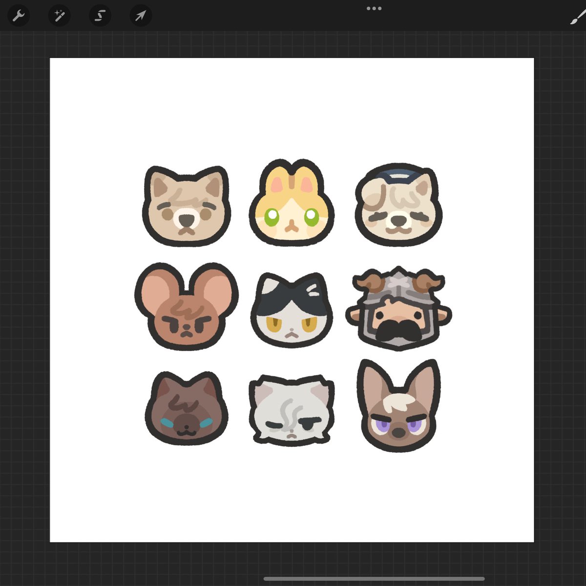 🐕🐰🐕
🐭🐱🐮
🐱🐱🐕
#ダンジョン飯
#DungeonMeshi