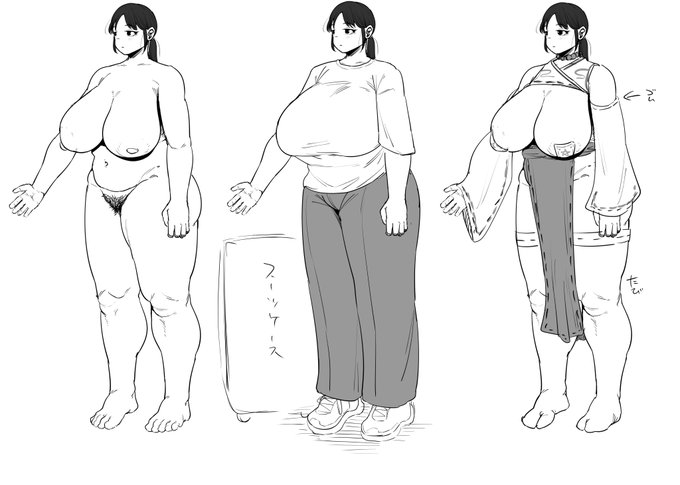 次の同人誌のキャラとか 