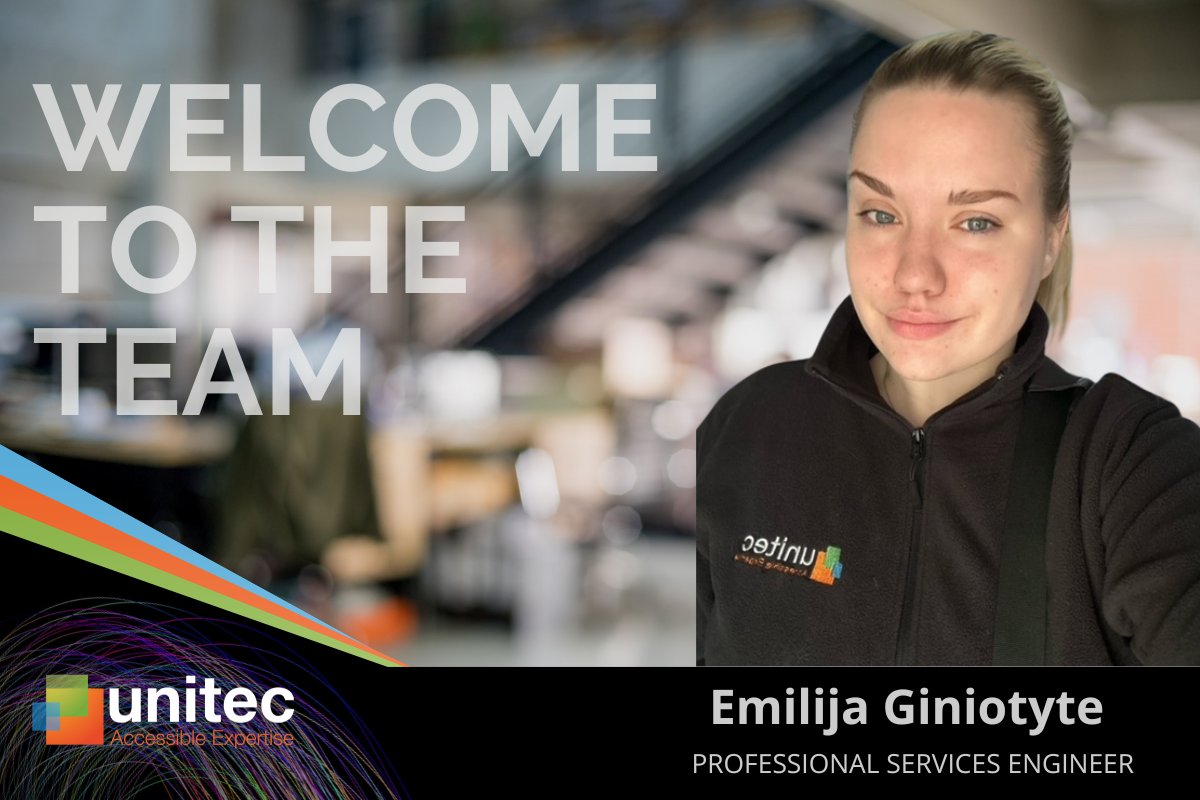 Thrilled to welcome Emi to the Unitec family! Emi brings a remarkable zeal for technology and cybersecurity that is truly inspiring.