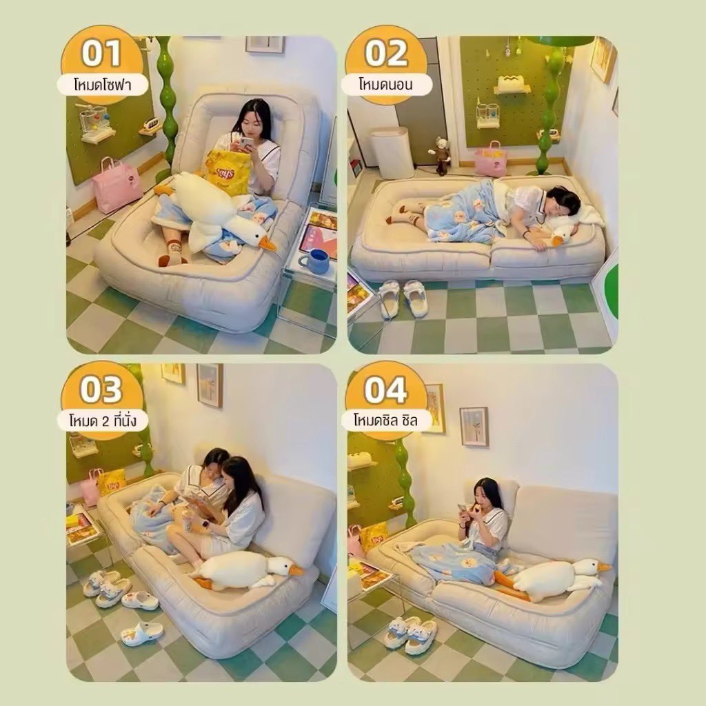 morireview's tweet image. 😍ชอบมากกกโซฟาปรับนอนปรับนั่งได้ เหมาะกับ ห้องนั่งเล่น ใหญ่มากหนานุ่มมาก มีติดบ้านไว้นอนดูหนัง นั่งทำงาน นั่งสบายเลยค่าาา

📌พิกัด s.lazada.co.th/s.MAdtn?cc

#โซฟาปรับนอน #โซฟาพับได้ #เก้าอี้พับได้ #เก้าอี้โซฟา #ของดีบอกต่อ #โหนกระแส #แบนเกาหลี #หลานม่า #NetflixTH