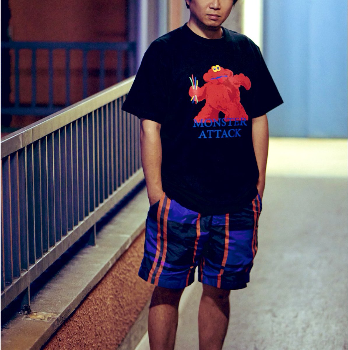 mogols_tokyo's tweet image. 夏も近いのでTシャツも作りました！！
22日からMAT個展で販売します！
S.M.L.XLであります！
#MATM