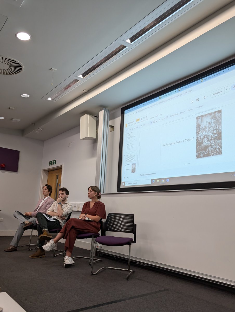 History of Political Thought Graduate Conference (@history_thought) on Twitter photo Our first panel on Utopias and the Nation featuring <a href="/ben_willis1/">Ben Willis</a>, Toma-Jin Morikawa-Fouquet and <a href="/LaurelinM/">Laurelin Middelkoop</a>! Our first panel on Utopias and the Nation featuring <a href="/ben_willis1/">Ben Willis</a>, Toma-Jin Morikawa-Fouquet and <a href="/LaurelinM/">Laurelin Middelkoop</a>!