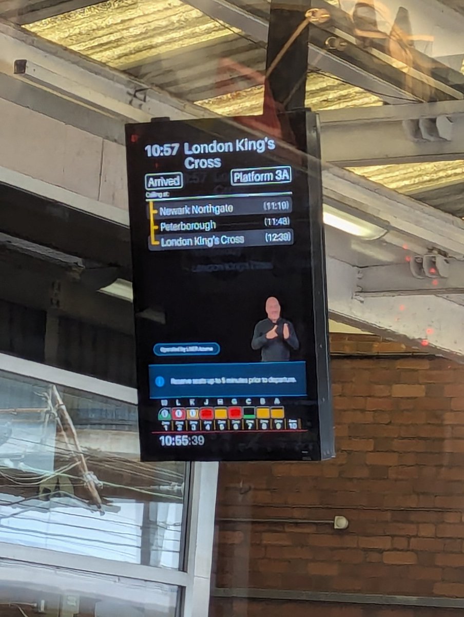 👋hellomynameisnicky (@thisisnkerslake) on Twitter photo Fantastic to see accessible information for all including live sign language at Doncaster station 👏👏 <a href="/LNER/">London North Eastern Railway</a> #BSL #inclusion Fantastic to see accessible information for all including live sign language at Doncaster station 👏👏 <a href="/LNER/">London North Eastern Railway</a> #BSL #inclusion
