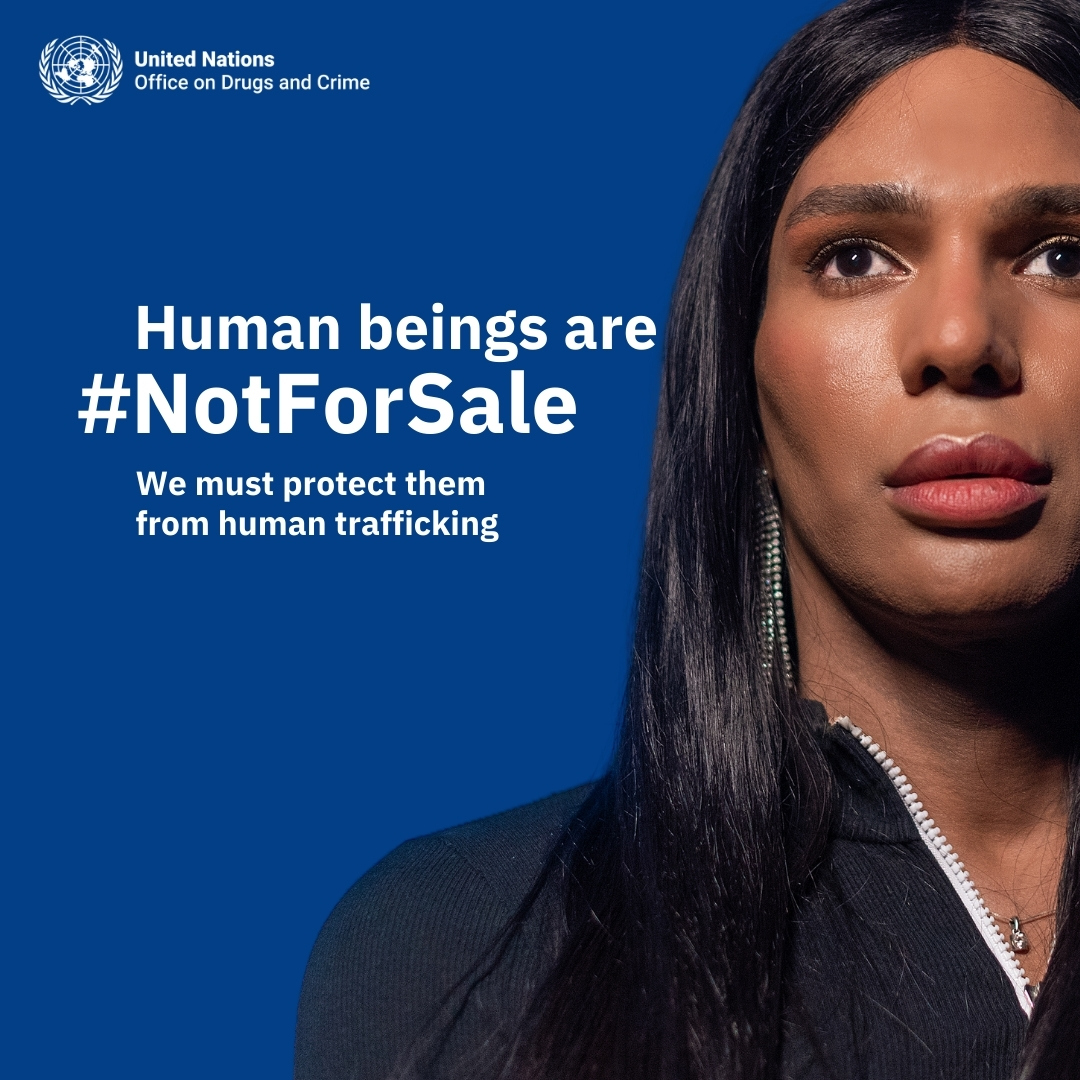 You 
Your mom 
Your dad 
Your brother 
Your sister 
are #NotForSale

Learn about UNODC’s work to #EndHumanTrafficking ➡️ bit.ly/UN_HTMSS