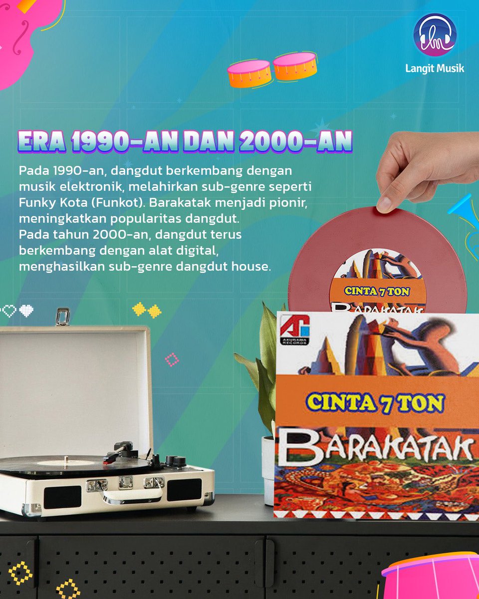 LangitMusik's tweet photo. Ayo dengerin dangdut favoritmu di Langit Musik! ๐๐ปโค๏ธ
#MusikIndonesia #TunjukanEkspresiMusikMu #LangitMusik #langitmusik #lagupopindonesia #lagukekinian #musik #musikindonesia #musikhits #musiktrending #musikdangdut #dangdut https://t.co/K8Bh4rBI2s