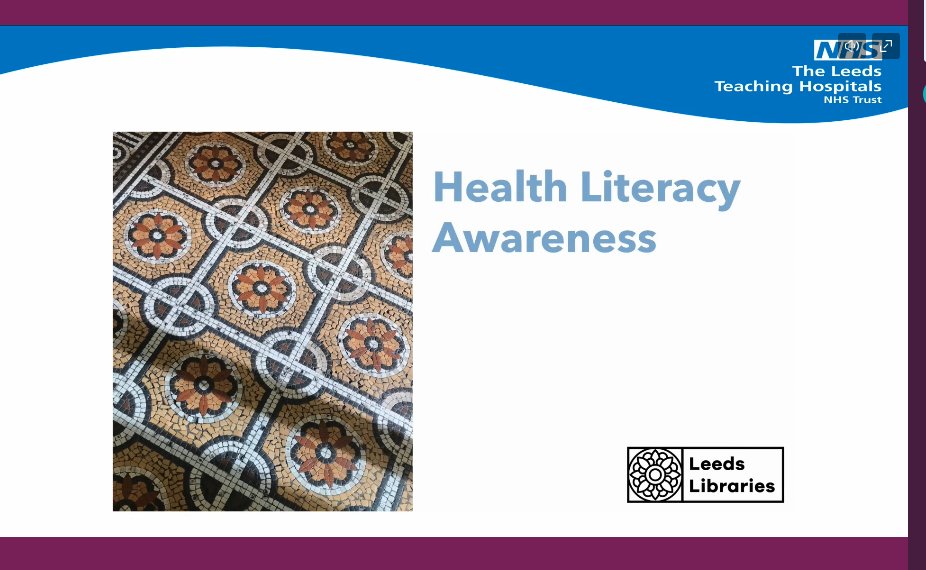 Spotlight on one of the projects with public libraries all about #healthliteracy.  Signposting the public to trusted users.  Create digital literacy sessions using collages both physical paper and glue and digital collages.  Great feedback from attendees! #hlg2024 <a href="/dpfgilroy/">Dominic Gilroy</a>