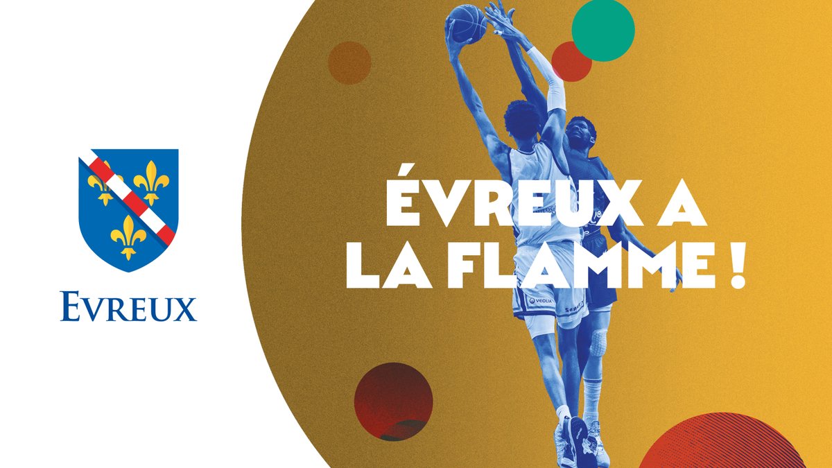 [SPORT]

🔥 Le 6 juillet, #Évreux reçoit la Flamme Olympique. 🔥

Venez assister au passage de la flamme sur un parcours de 3.5km.
Découvrez également les animations qui se tiendront lors de cette journée mémorable !

➡️ Programme complet evreux.fr/evenement/pass…