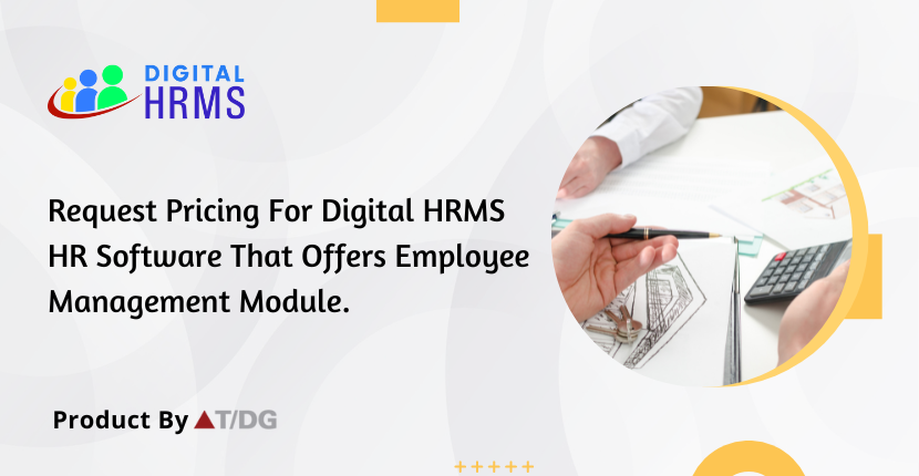 DigitalHRMS's tweet photo. Request pricing of Digital HRMS to learn how to streamline employee management and manage your new hires. Know how it can be customized to your specific needs. Request pricing now https://t.co/QyrcJ3far6
#pricing #quotation #DigitalHRMS #HR #onborading #EmployeeManagement #hrapp https://t.co/b8fsowLdm0
