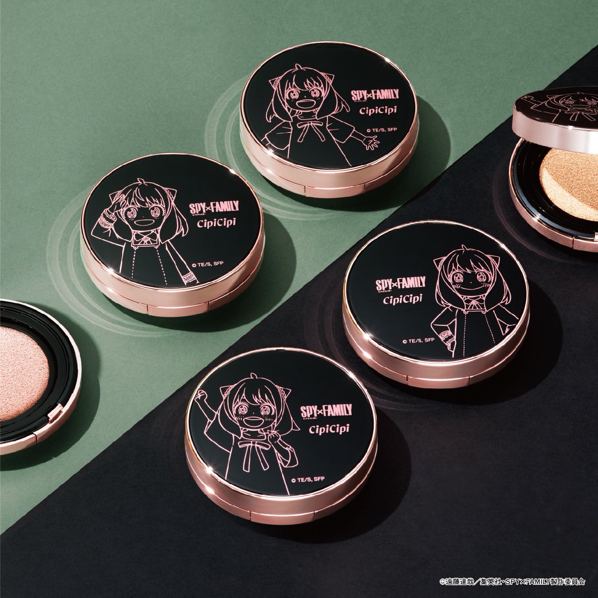 \\#SPY_FAMILY #CipiCipi// SPY×FAMILYデザイン フィットスキンクッション発売決定 ・┈ 6月28日(金)より ...