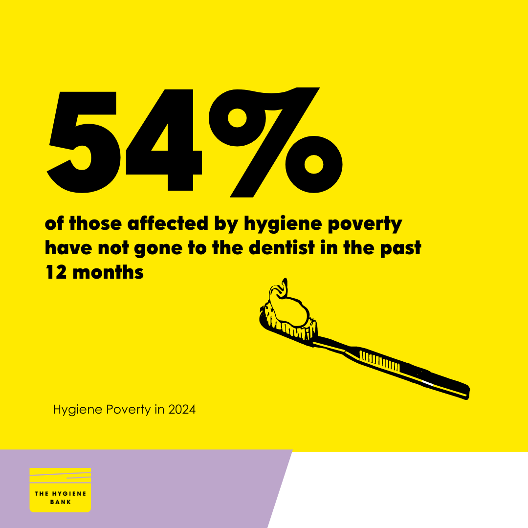 Join us in our mission to end hygiene poverty and build a more equitable society for all, where no one is forced to make heartbreaking choices between buying food or a toothbrush.  Donate now 👉 thehygienebank.com/donate/ #EveryoneDeservesToFeelClean