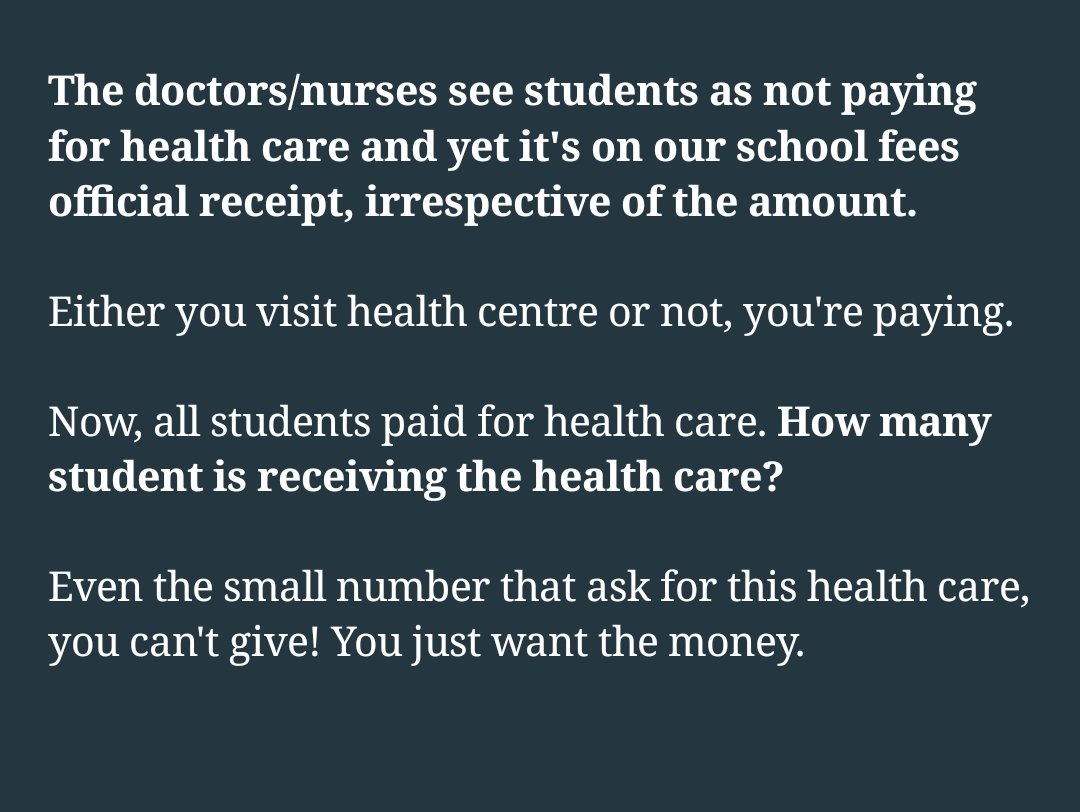 FDPChannelUNAAB's tweet photo. They will joyfully attend to indigenous people and leave students to wait for hours.
Well, one is seen as not paying
And the other is seen as immediate payment
#funaabhealth https://t.co/dhinDygTYW