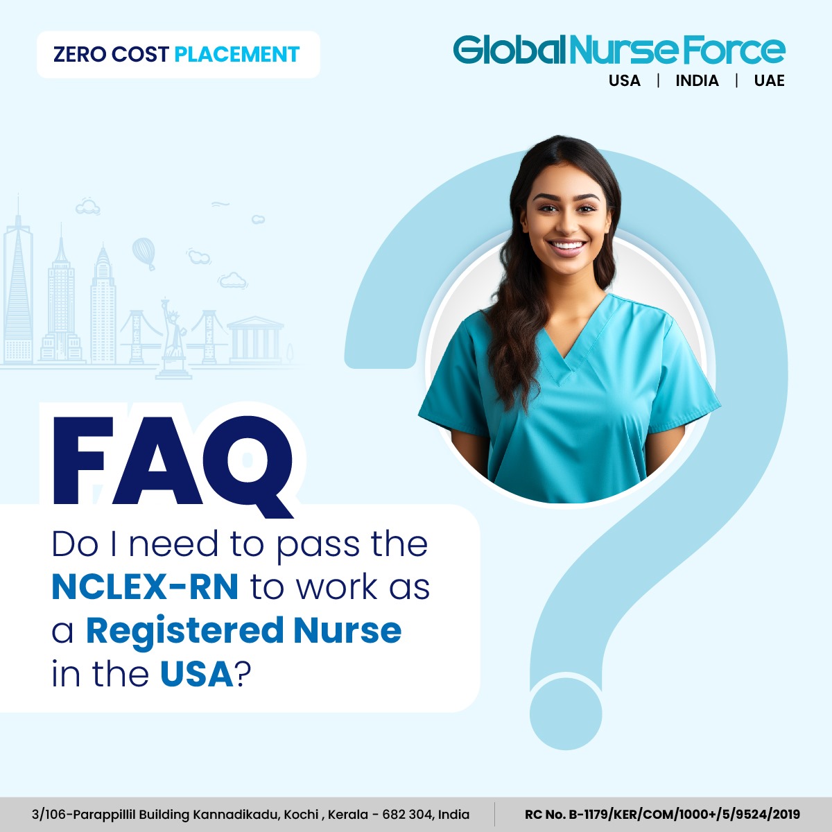 GNFNurses's tweet photo. Thinking about working as a Registered Nurse in the USA? In order to legally practice in the USA, nurses are required to pass the NCLEX-RN.

👉Click the link https://t.co/U6xnRbiUTw to apply for our USA nursing opportunities. 

#nursefaqs #RegisteredNurse #USOpportunities https://t.co/3O0zeWWw7y