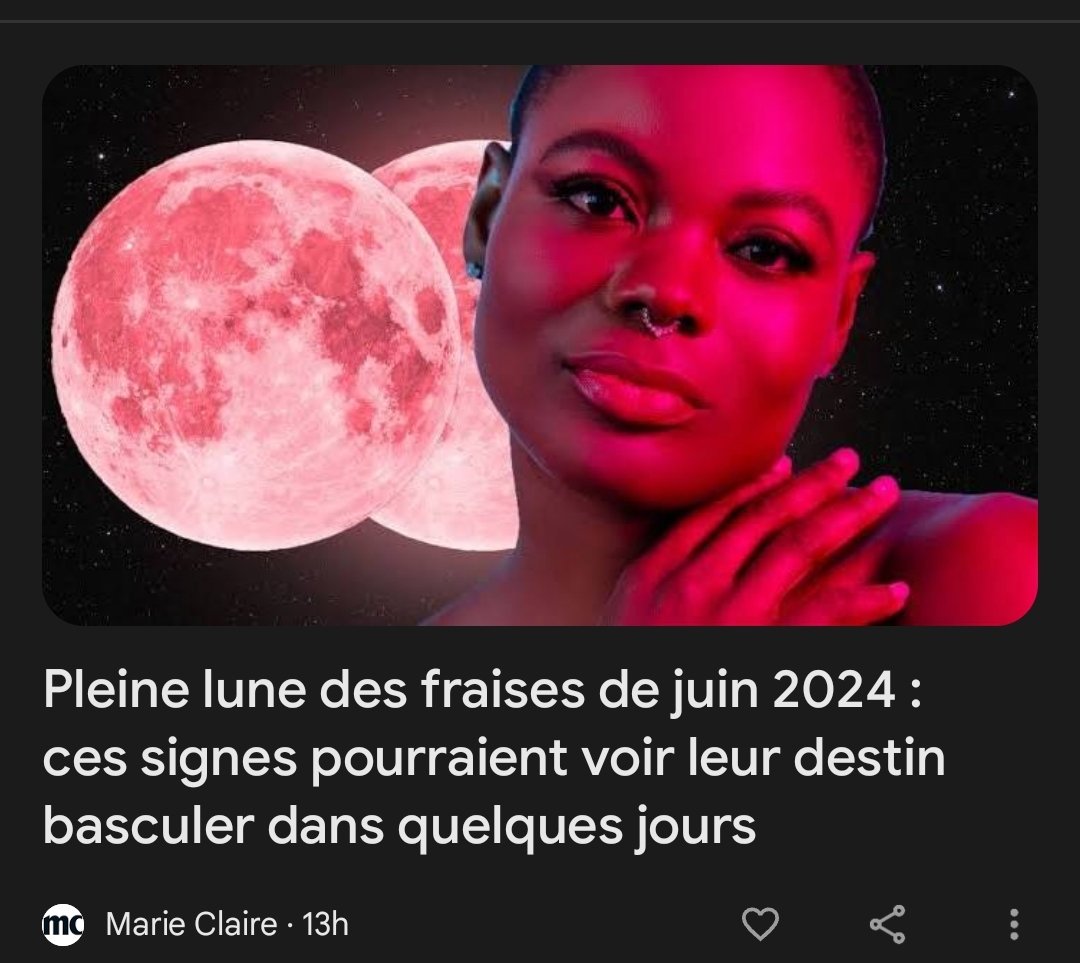 Ah ben ça faisait longtemps!!! Ils en ont pas marre avec leurs bêtises!!!? Sérieux si les gens doivent attendre une pleine lune comme une autre pour prendre des décisions, faut pas s'étonner si notre monde part en cacahuète ! 😫