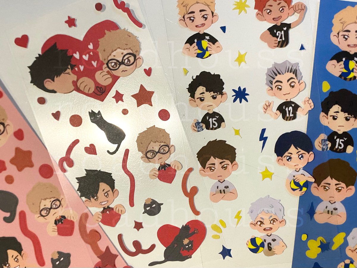 roadhouss's tweet photo. 2 week late post LMAOOOO but thank you sooo much @ShirakamiPrints for my beautiful stickers 🥹🥹🥹 they printed soooo well they make me thankful i have eyes and a planner to stick them on… whoah… life is worth living. you are the god of printshops i love you 🥹🥰🥰🥰 https://t.co/F4CW4xmvCw