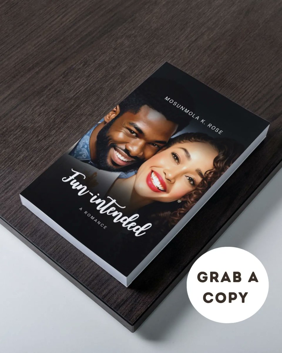 MosunmolaKRose's tweet photo. Adebola and Victoria's love journey is worth reading. Go grab a copy of my latest book, "Fun-Intended" on Amazon, Bambooks, Goodreads, Pabpub or Selar! 😉
#mosunmolakrose #newbookalert #outnow #funintended #bookrecommendation #bookrecommendation #romancebook #blacklove https://t.co/DQZo1HwHoH