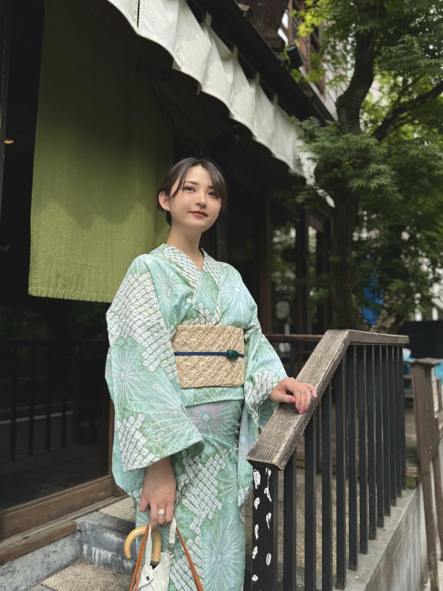 有松絞り パープルブルー付け下げ柄 有松絞り パープルブルー付け下げ