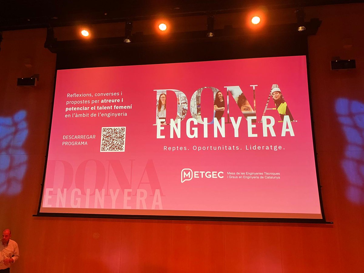 coetic's tweet photo. Alexandra Zavaleta assisteix en representació del COETIC a l'acte #DonaEnginyera organitzat per la @METGEC1. https://t.co/P1M8EUFsTj