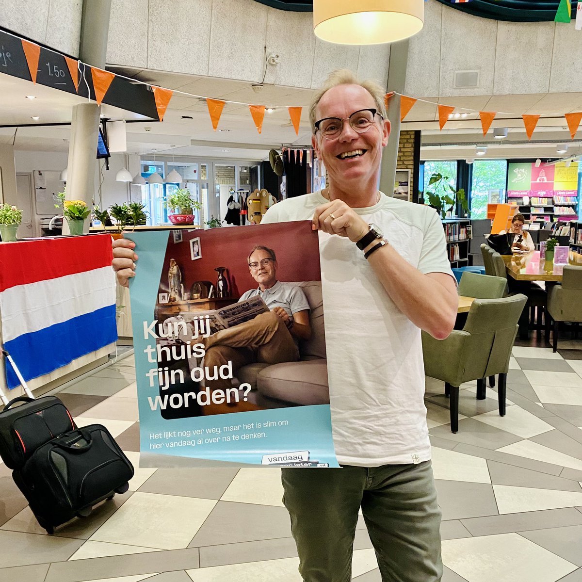 En dan is ineens je collega wijkprofessional van #LoketZ een ontzettende BT-er. Hoe leuk is dat? 
Je staat er goed op Roland 🙌🏼 #vandaagvoorlater