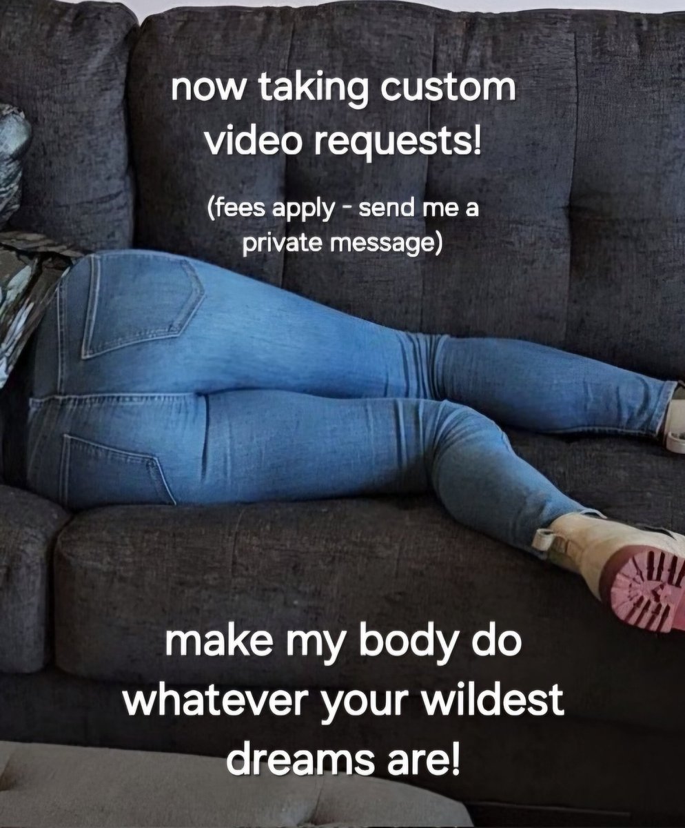 MinuteStruggles's tweet photo. Officially Taking Custom Video Commissions! Make My Body Do Whatever You Want! #stuck #tightjeans #headfirst https://t.co/NFAdoCSmLy