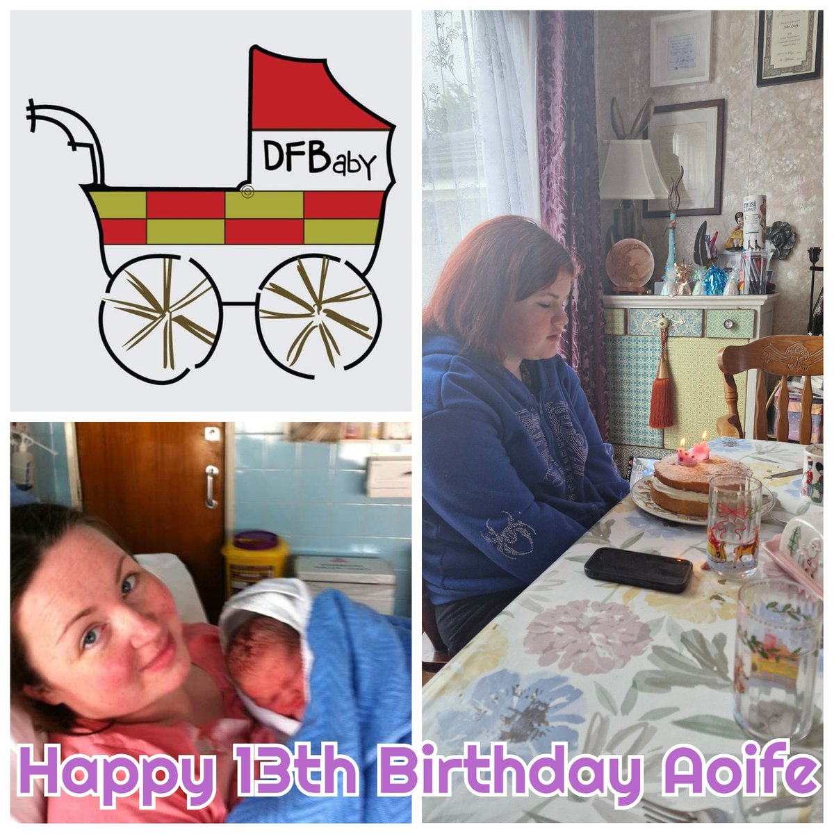 Always grateful to Brian &amp; Dave from <a href="/DubFireBrigade/">Dublin Fire Brigade</a> for their assistance in my daughter's speedy <a href="/TescoIrl/">Tesco Ireland</a> delivery. (I just about made it into the ambulance in Tesco, Prussia Street's car park)