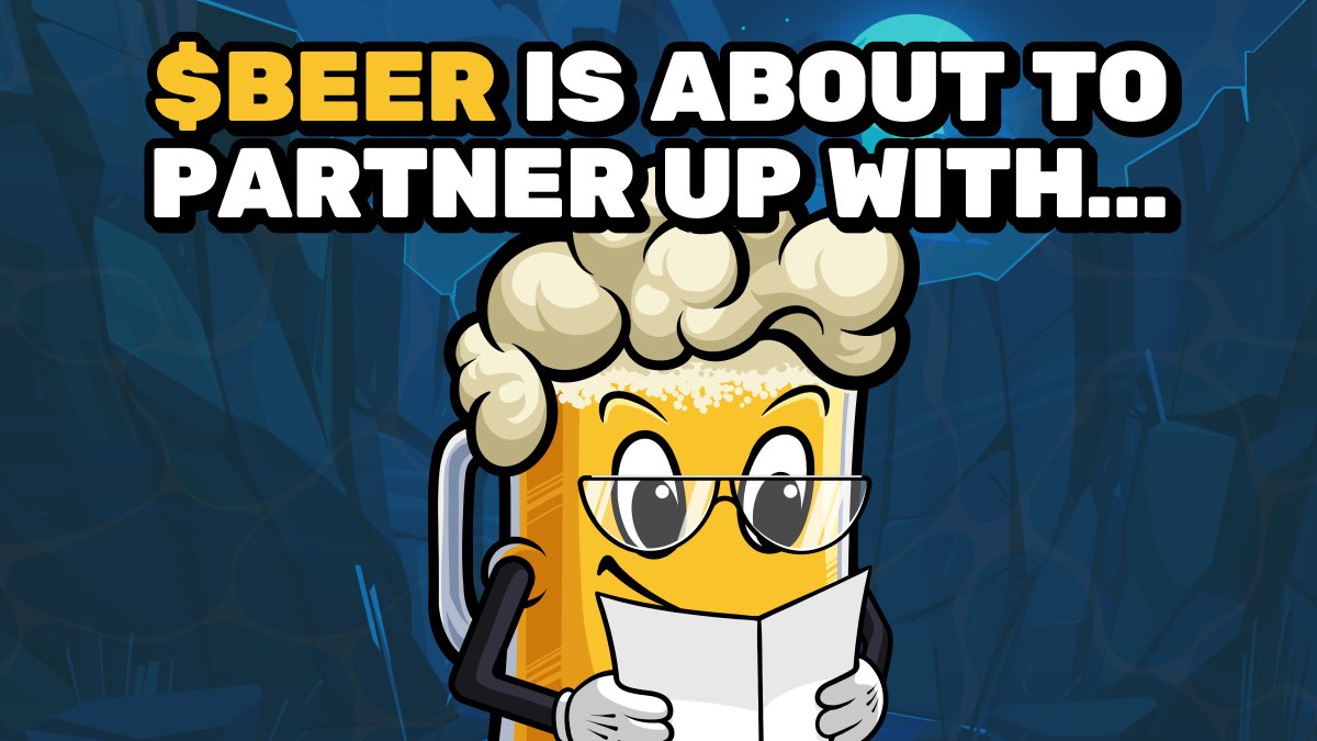 beercoinmeme's tweet photo. 📰 BREAKING 📰

$BEER will be partnering with an upcoming project that is about to break into @solana!

This is a highly beneficial cooperation, not only for the project itself but also for our holders 💎

ALL $BEER HOLDERS will receive an 🪂 along with some mind-blowing gifts 😉 https://t.co/3Qwr1Mihg7
