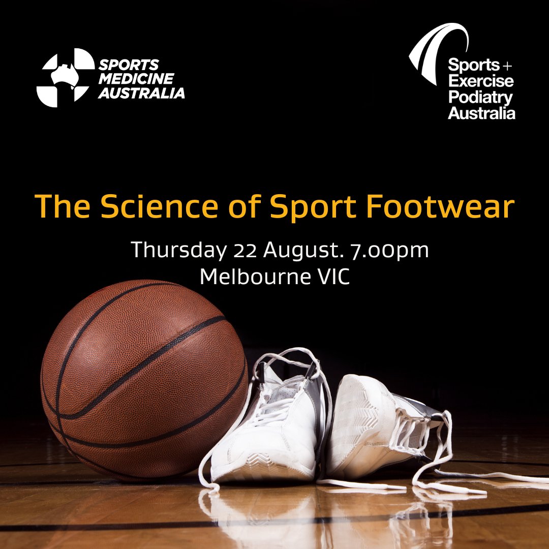 SEPA (@sepa_national) on Twitter photo New CPD alert with <a href="/SMA_News/">Sports Medicine Australia</a>!
Join experts Maddison Kirk & <a href="/DanielRBonanno/">Daniel Bonanno</a> as they discuss #netball & #basketball #footwear.
Then, join our speakers for a healthy debate on ‘Can you just wear your runners for sport?’
$40 for SEPA/SMA members
Register: sepa.org.au/event/the-scie… New CPD alert with <a href="/SMA_News/">Sports Medicine Australia</a>!
Join experts Maddison Kirk & <a href="/DanielRBonanno/">Daniel Bonanno</a> as they discuss #netball & #basketball #footwear.
Then, join our speakers for a healthy debate on ‘Can you just wear your runners for sport?’
$40 for SEPA/SMA members
Register: sepa.org.au/event/the-scie…