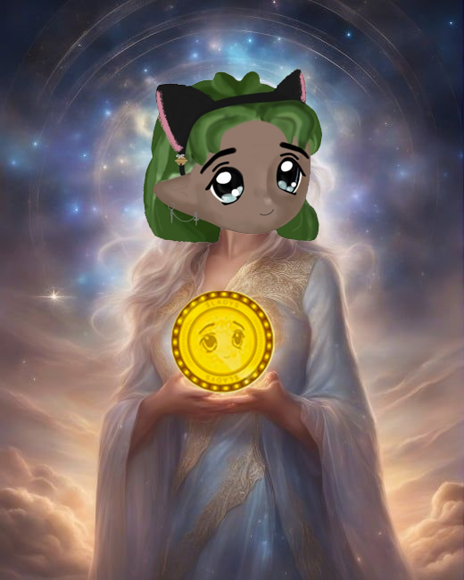 miladymemecoin's tweet photo. Hug $LADYS as a golden gift 🎁 https://t.co/Oi4oqlpp3i