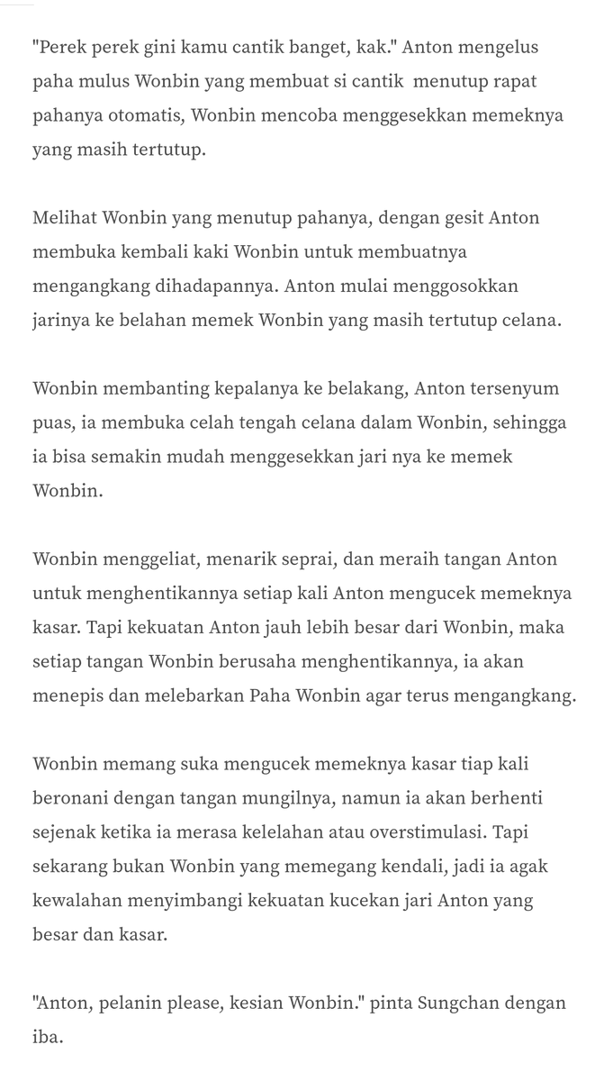 tambunpenuh's tweet photo. tonnen colmek wleowleo drabble au 

bp! nen https://t.co/kImzEK8k0S