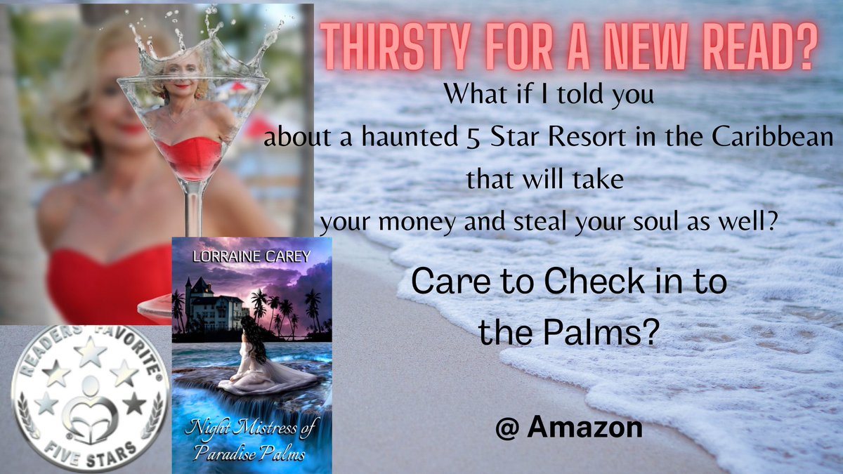 It’s #ThirstyThursday! You’ve dreamed of vacationing at a five-star resort in the Caribbean, but a few tourists have reported having strange dreams of being seduced by an evil spirit after dark. Better read those reviews before you book your stay! These mysterious events at this