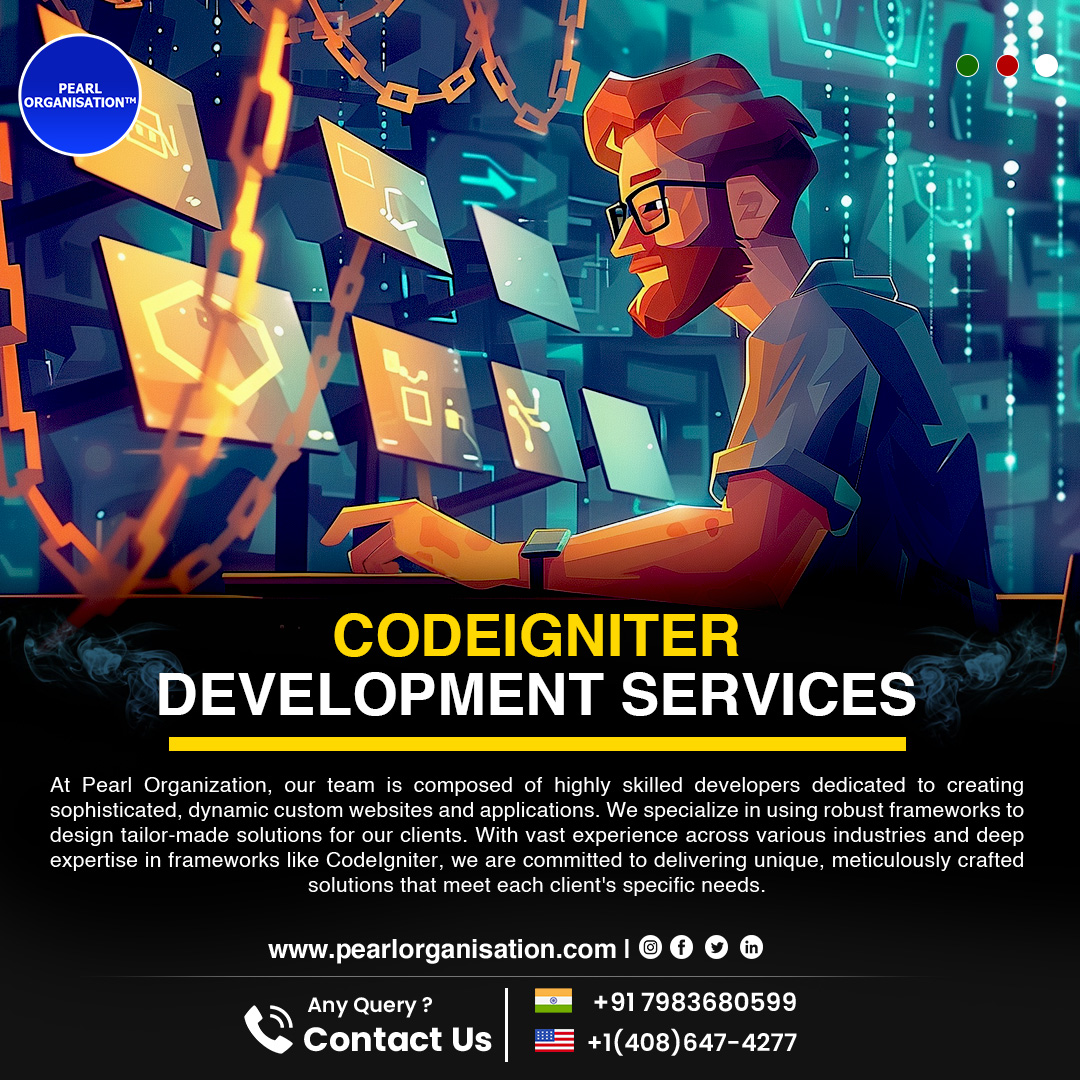 pearlorgs's tweet image. CodeIgniter Development Services

Visit us at: pearlorganisation.com

#ExpertCodeIgniterTeam #BespokeWebDevelopment #SkilledWebEngineers #DynamicWebApps #TailoredWebSolutions #CrossIndustryExpertise #DedicatedClientService #PersonalizedWebServices #AdvancedWebTech