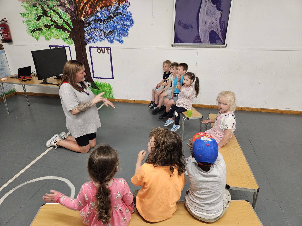 1st Halton held their 3rd Squirrel Taster Session last night, lots of fun was had, as well as learning new games and using team work!

Our final taster session is next with an Adult Talk to share about what goes on at Scouts after Squirrels &amp; how adults can get involved in fun!