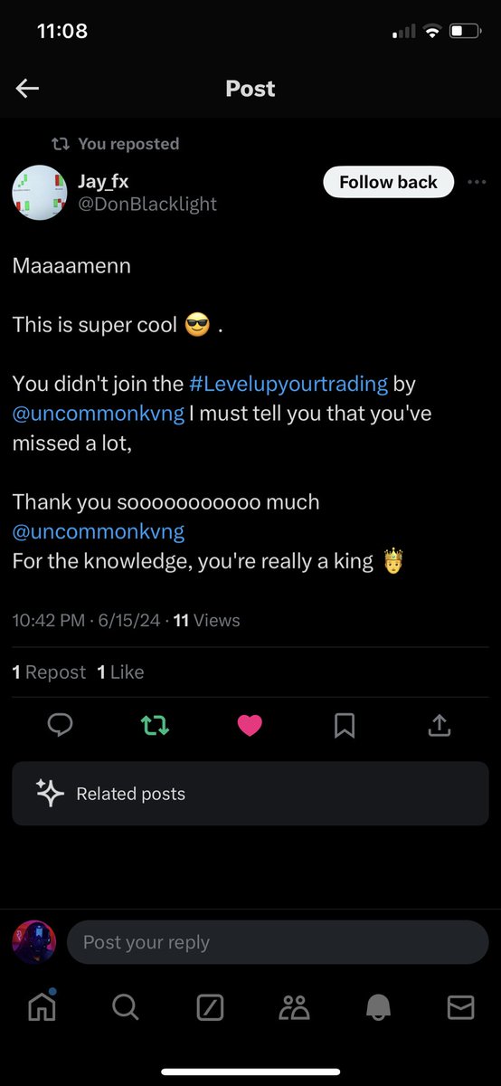 uncommonkvng's tweet image. Trade your way out of poverty…

Should I host another free trading session? #LevelUpYourTrading

100 Repost and I will drop the date 😌