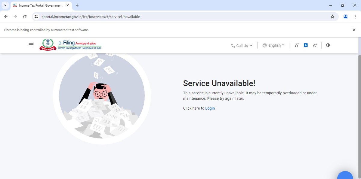 bhoumiljani's tweet photo. How To Work With Such Website which is not permitting ITR to Submit or Verify ITR with Aadhar @cahpthacker @Kasolanki3000 @ca_karanthacker @bar_gst @nkthacker 
Please Guide Us as Due Date is Running Fast and Department has lots of Information. How to do @IncomeTaxIndia https://t.co/fVMXGl2XAo