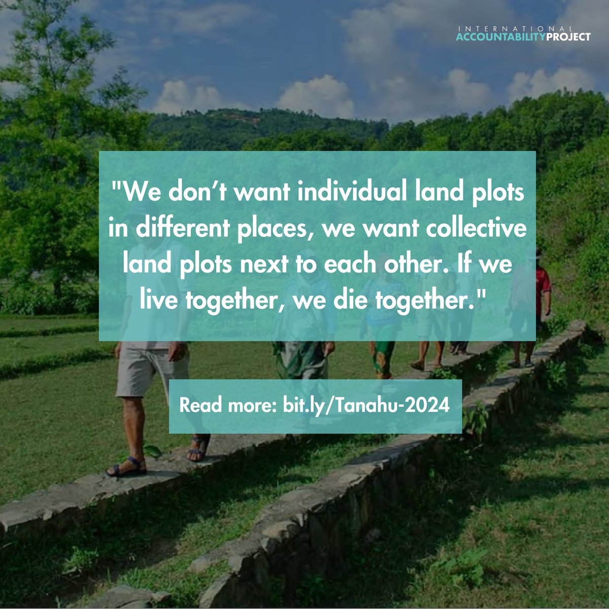 Magar Indigenous community faces displacement due to Tanahu Hydropower Project. ✊ Now they're demanding Nepal's 1st land-for-land compensation &amp; a voice in their future. ➡️Read their fight for ancestral lands &amp; rights: bit.ly/Tanahu-2024