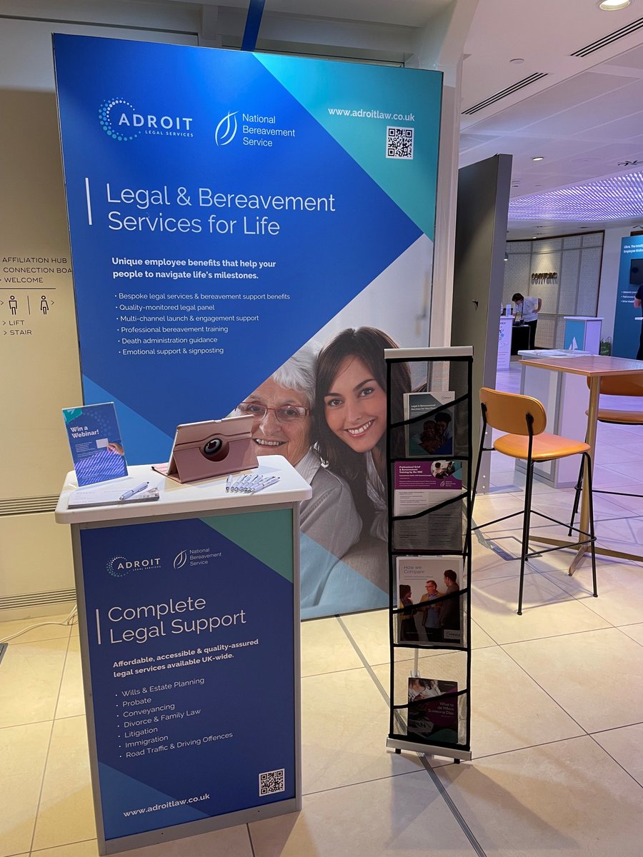 We’re all set to go for REBA today! 

Our Adroit team is exhibiting at the REBA Wellbeing Congress today, a key event for reward &amp; benefits directors &amp; decision-makers. 

You’ll find us upstairs on stand 82. See you during the day! 

#REBA #REBAWellbeing