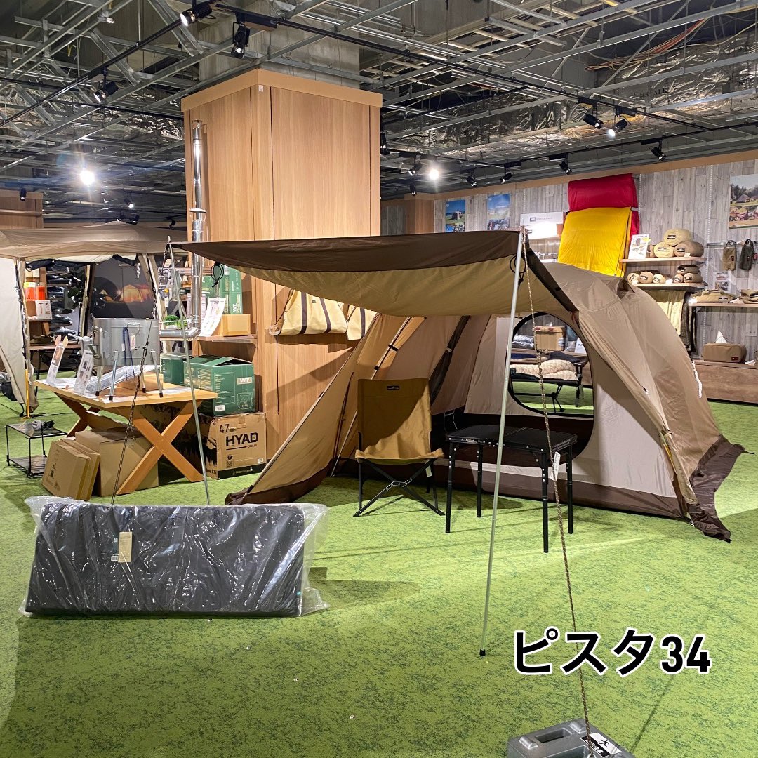 🌈週末展示情報🌈 今週は #ogawa の各テントが比較できるような