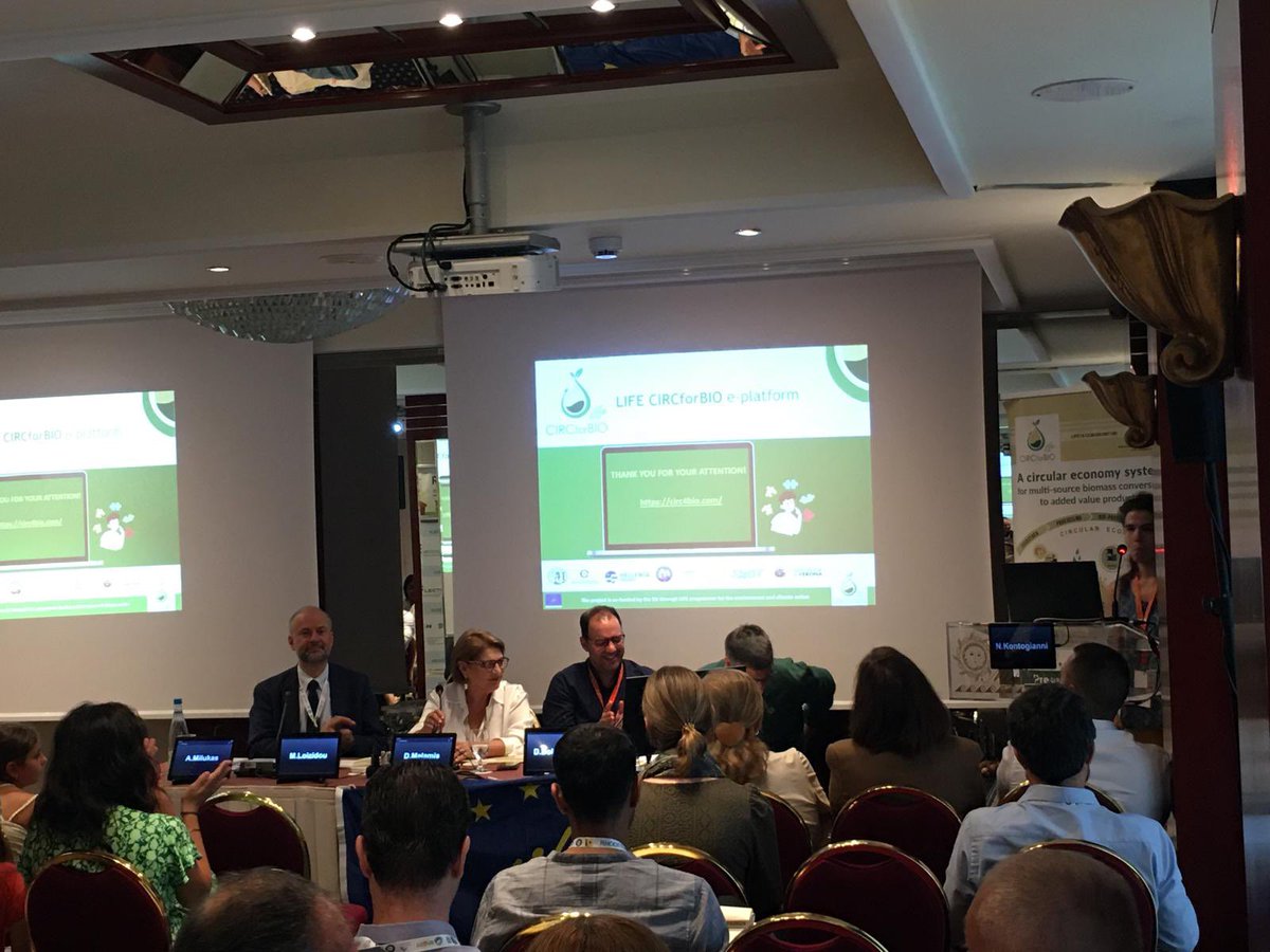 Live from Rhodes 11th International Conference on Sustainable Solid Waste Management! Feel proud to co-chair session on CIRCforBIO project funded by EU LIFE program.
Interesting presentation from Horizon Europe AgriLoop project on turning agriculture residues into bio-products!