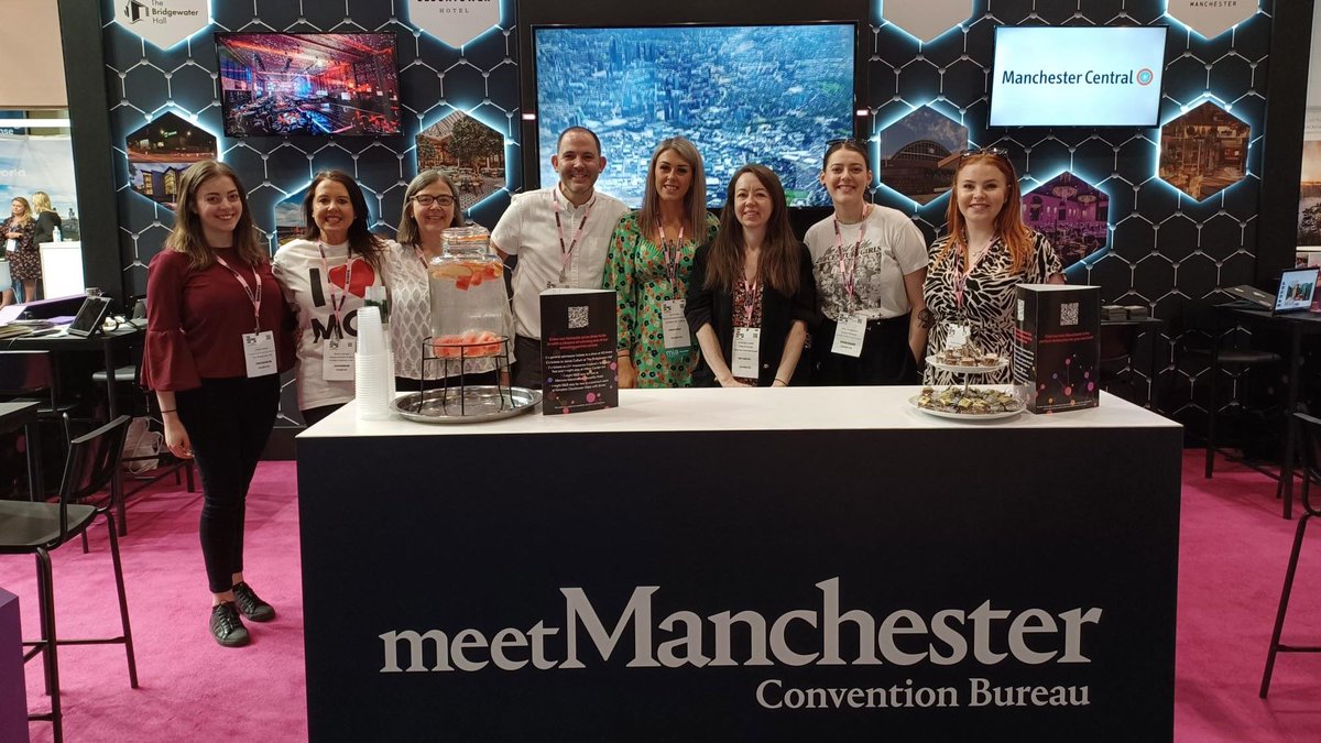 Manchester Convention Bureau (@mcr_conf) on Twitter photo It's been great meeting industry colleagues <a href="/MeetingsShow/">The Meetings Show</a> & we're here at stand D45 to say hello to more.
Drop by & meet <a href="/mcr_conf/">Manchester Convention Bureau</a> alongside <a href="/mcr_central/">Manchester Central</a>, <a href="/AOArena/">AO Arena</a>, <a href="/EmiratesOT/">Emirates Old Trafford</a>, <a href="/Kimpton/">Kimpton</a> Clocktower Hotel, Mercure Manchester Piccadilly Hotel,
<a href="/BridgewaterHall/">The Bridgewater Hall</a> & Treehouse Hotels It's been great meeting industry colleagues <a href="/MeetingsShow/">The Meetings Show</a> & we're here at stand D45 to say hello to more.
Drop by & meet <a href="/mcr_conf/">Manchester Convention Bureau</a> alongside <a href="/mcr_central/">Manchester Central</a>, <a href="/AOArena/">AO Arena</a>, <a href="/EmiratesOT/">Emirates Old Trafford</a>, <a href="/Kimpton/">Kimpton</a> Clocktower Hotel, Mercure Manchester Piccadilly Hotel,
<a href="/BridgewaterHall/">The Bridgewater Hall</a> & Treehouse Hotels
