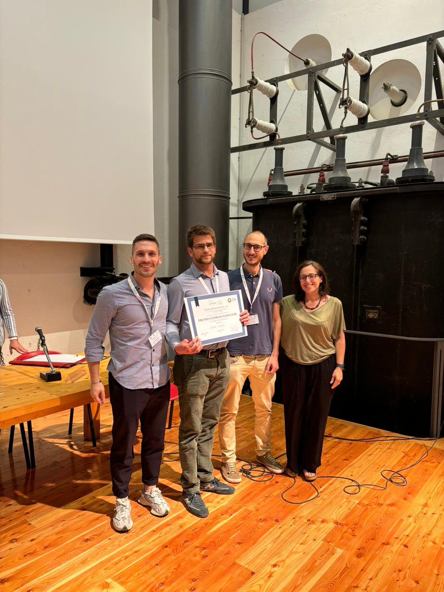 gitonline's tweet image. Il premio #GiorgioGhiglieri per la Sezione di #Idrogeologia di @SocGeol è andato a V. Silvestri @unimib per "Uni-directional ATES in high groundwater flow aquifers" e prevede l’iscrizione del valore di 2600€ alla Scuola di #ModellisticaIdrogeologica #SYMPLE di @FrancescaLotti6
