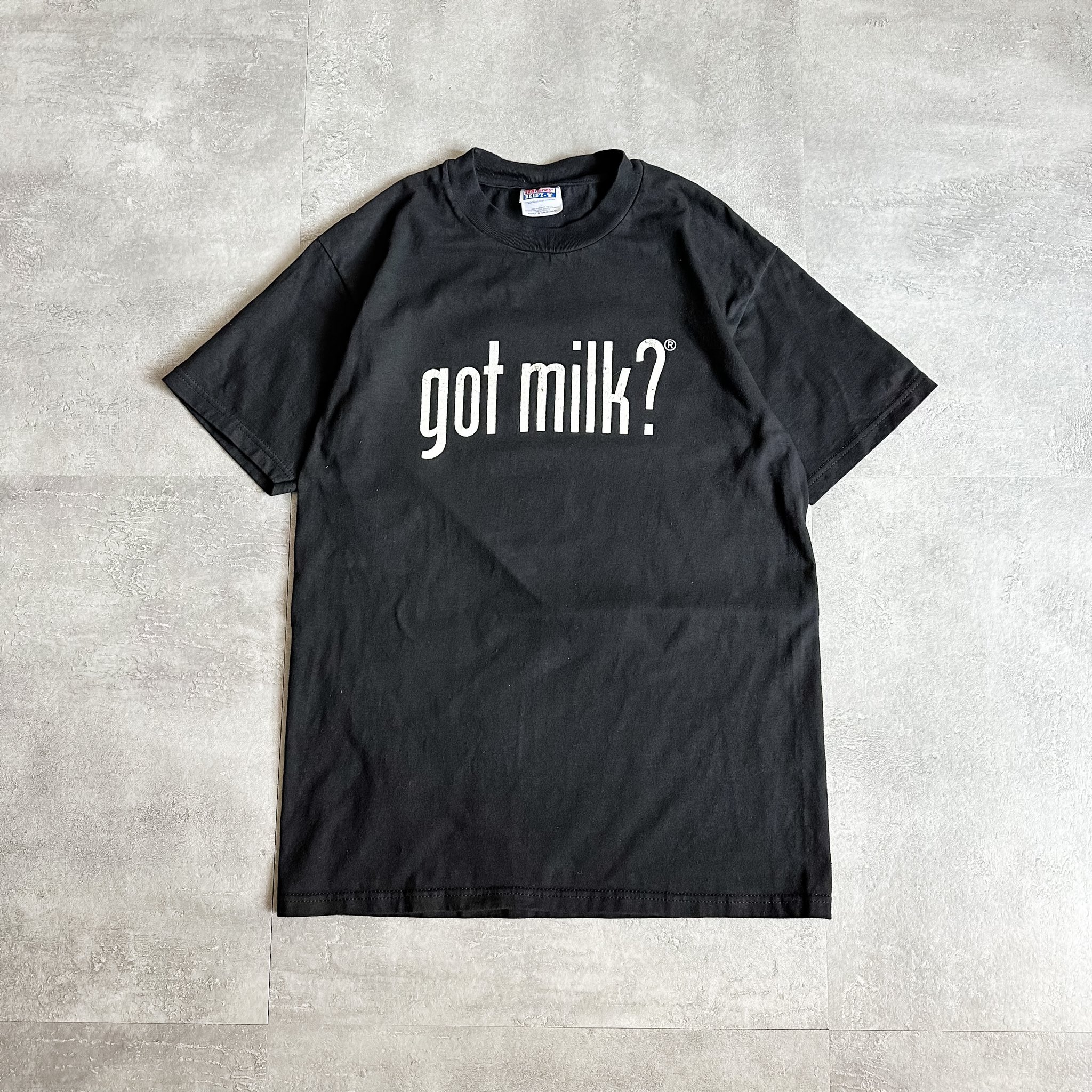 got Jesus? ヴィンテージTシャツ got milk? パロディ got milk パロディ 00s 黒T ゴットミルク Tシャツ Mサイズ