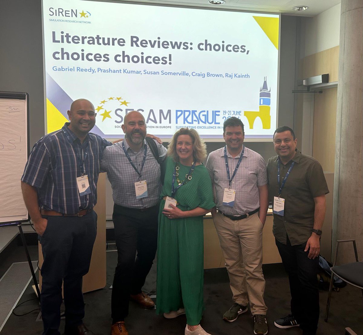 Thanks everyone for engaging with our lit review workshop- so many great discussions &amp; new ideas moving forward. Thanks to all co-presenters-a fantastic team to work with <a href="/cr419b/">Cr419b</a> <a href="/shalf79/">susan somerville</a> <a href="/gabereedy/">Gabriel Reedy (he/him)</a> <a href="/raj_kainth/">Raj Kainth</a> Special thanks to <a href="/DebraNestel/">Debra Nestel</a> for your valuable insights #SESAM2024
