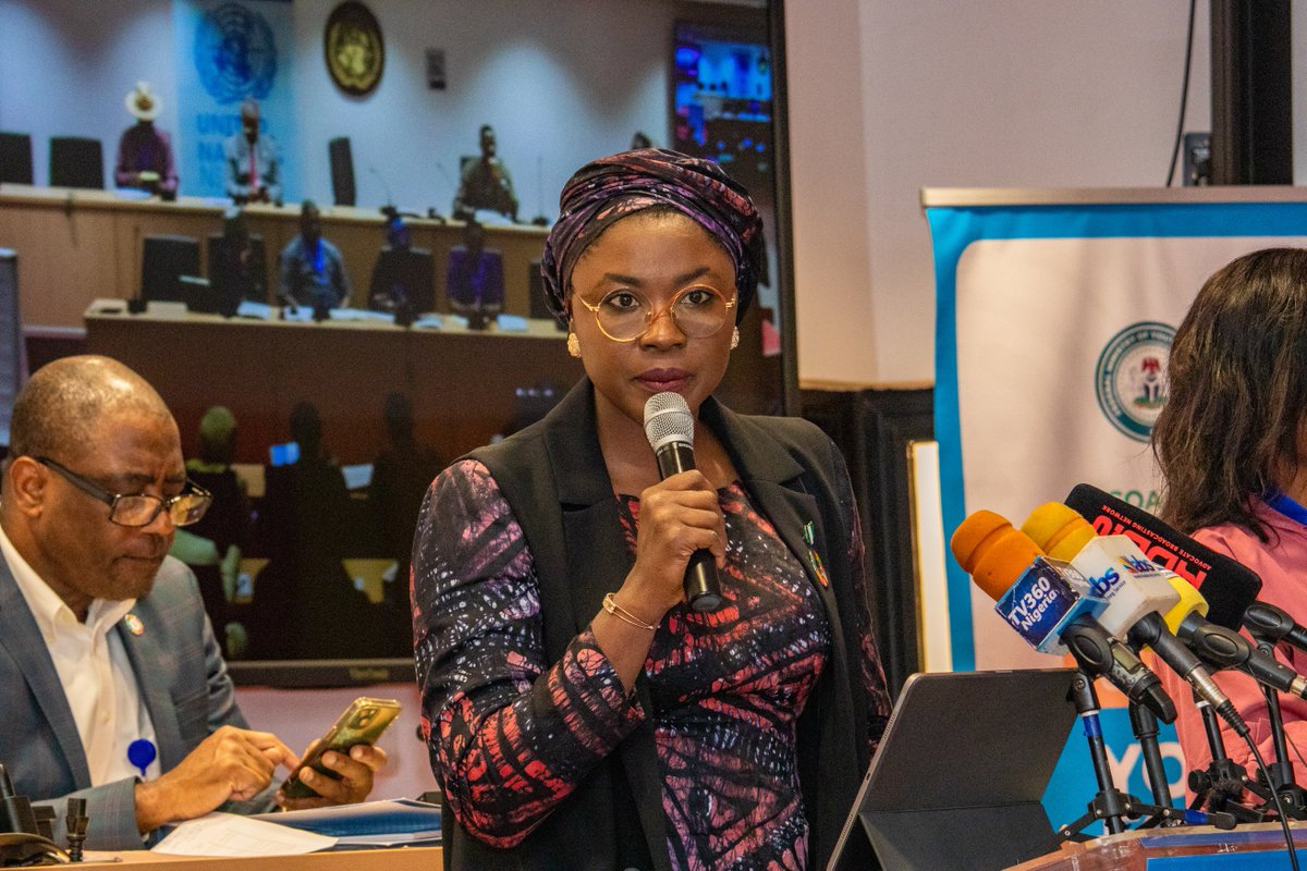 youthhubafrica (@youthhubafrica) on Twitter photo "Let us be bold in our ideas, fearless in our advocacy, and relentless in our pursuit for a better future" - Dr. Jamila Bio Ibrahim
<a href="/DrJamila_Bio/">Dr Jamila Bio Ibrahim</a>
#SOTFNG
#SummitOfTheFutureNigeria #SummitOfTheFutureNigeria24 "Let us be bold in our ideas, fearless in our advocacy, and relentless in our pursuit for a better future" - Dr. Jamila Bio Ibrahim
<a href="/DrJamila_Bio/">Dr Jamila Bio Ibrahim</a>
#SOTFNG
#SummitOfTheFutureNigeria #SummitOfTheFutureNigeria24