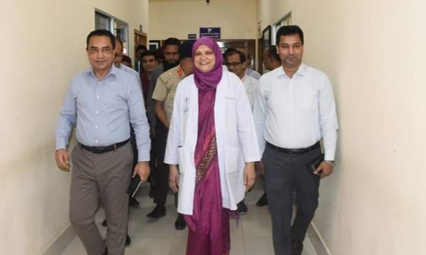 চট্টগ্রাম মেডিকেল কলেজ হাসপাতালে পরিদর্শন