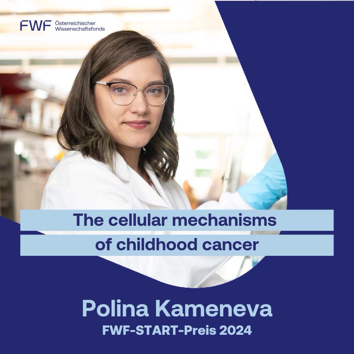 FWF (@fwf_at) on Twitter photo Entwicklungsbiologin und #START-Preisträgerin Polina Kameneva will herausfinden, welche Mechanismen einer #Krebserkrankung bei Kindern zugrunde liegen. Im Mittelpunkt steht dabei die erste Phase nach einer Mutation. Gratulation! 🏆<a href="/PKameneva/">PolinaKameneva</a> <a href="/StAnna_CCRI/">St. Anna Children's Cancer Research Institute CCRI</a>
fwf.ac.at/aktuelles/deta… Entwicklungsbiologin und #START-Preisträgerin Polina Kameneva will herausfinden, welche Mechanismen einer #Krebserkrankung bei Kindern zugrunde liegen. Im Mittelpunkt steht dabei die erste Phase nach einer Mutation. Gratulation! 🏆<a href="/PKameneva/">PolinaKameneva</a> <a href="/StAnna_CCRI/">St. Anna Children's Cancer Research Institute CCRI</a>
fwf.ac.at/aktuelles/deta…