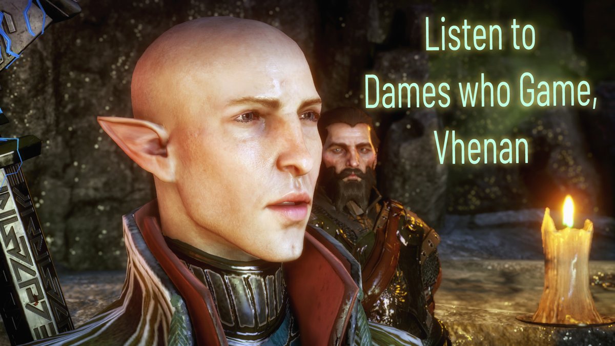 It's Ep 26 of Dames who Game: Out of date but never out of style!

Shaline and Jess bond over a surprisingly timely Dragon Age discussion, Sarah entertains us w Rockband, Jen is deep into ESO! Plus Sandman and a lot of nerd culture 🔗🫶