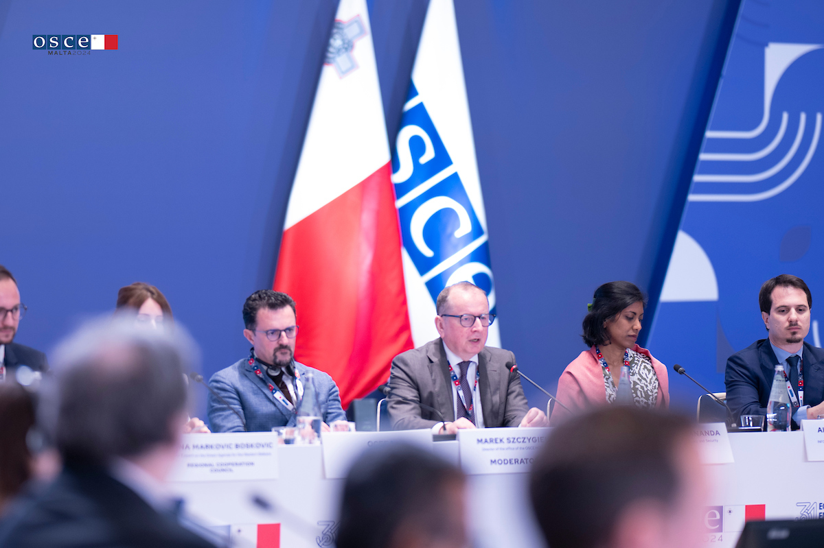 📌 The 2nd session of the 31st #EEFOSCE focused on enhancing environmental protection and sustainable use of natural resources to ensure sustainable development and security in the <a href="/OSCE/">OSCE</a>  area. 

Strengthening environmental protection and good governance is crucial for economic