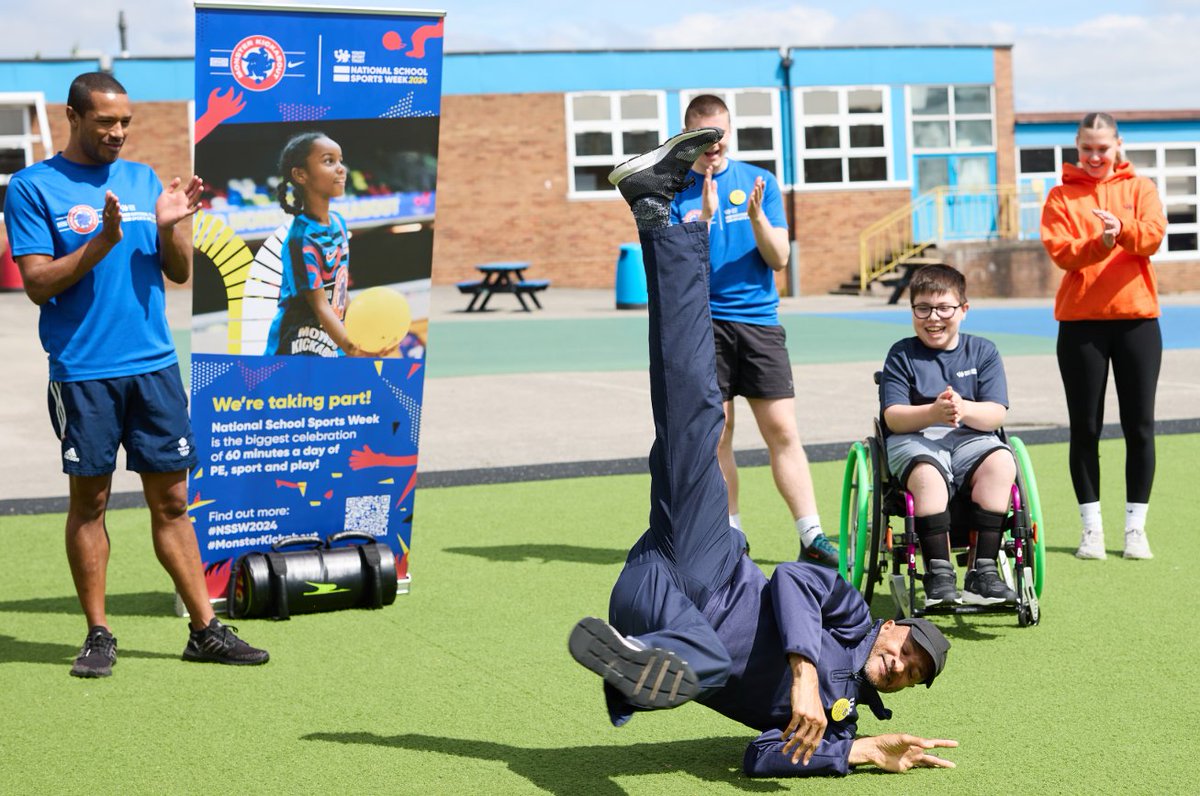 This year's National School Sports Week is flying by, we can't believe we're already at day four! 🙌

We want to say a massive thank you to everyone who has celebrated with us so far! ❤️

It's amazing seeing how everyone is getting active this week, we've seen everything from