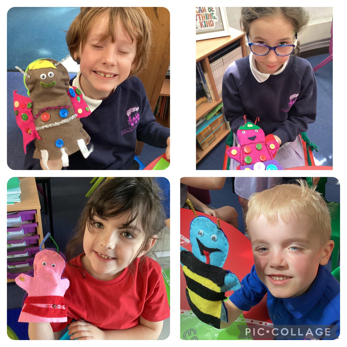 The puppets look great! Thank you to all the adults who joined us for the 2Can Learn event. #OWPSdt