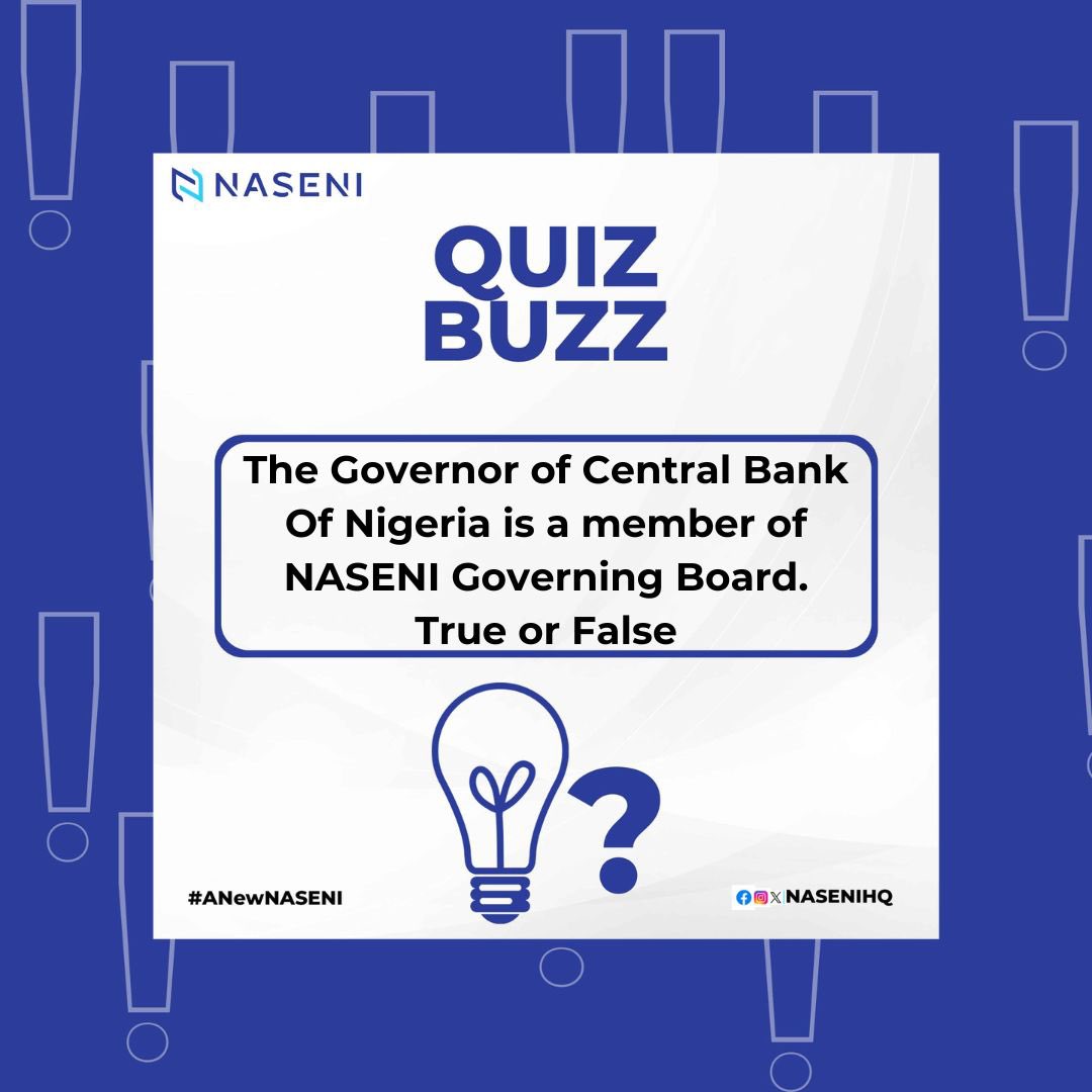 NASENIHQ's tweet photo. #KnowNASENI #Quiz #ANewNASENI https://t.co/ZvGeiFsZLa