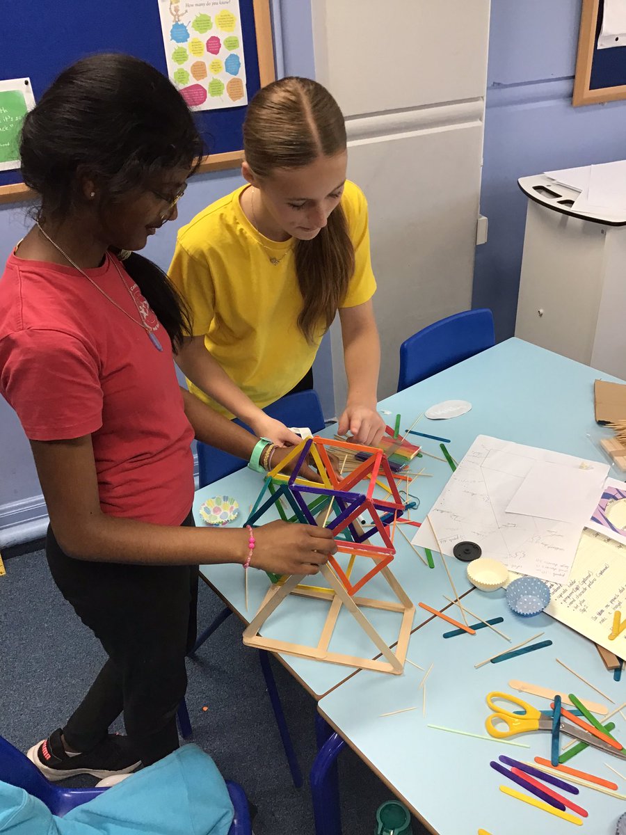 Year6SouthCamPr's tweet image. Some fantastic Ferris wheels in the process of being made as part of @STEMLearningUK week.  #STEMweek #WeLoveSouthCamberley